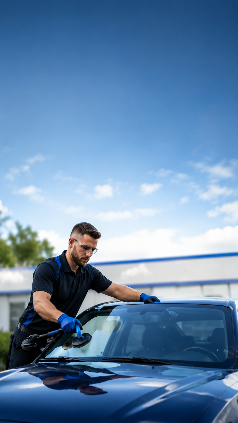 Afiny Auto Glass technician